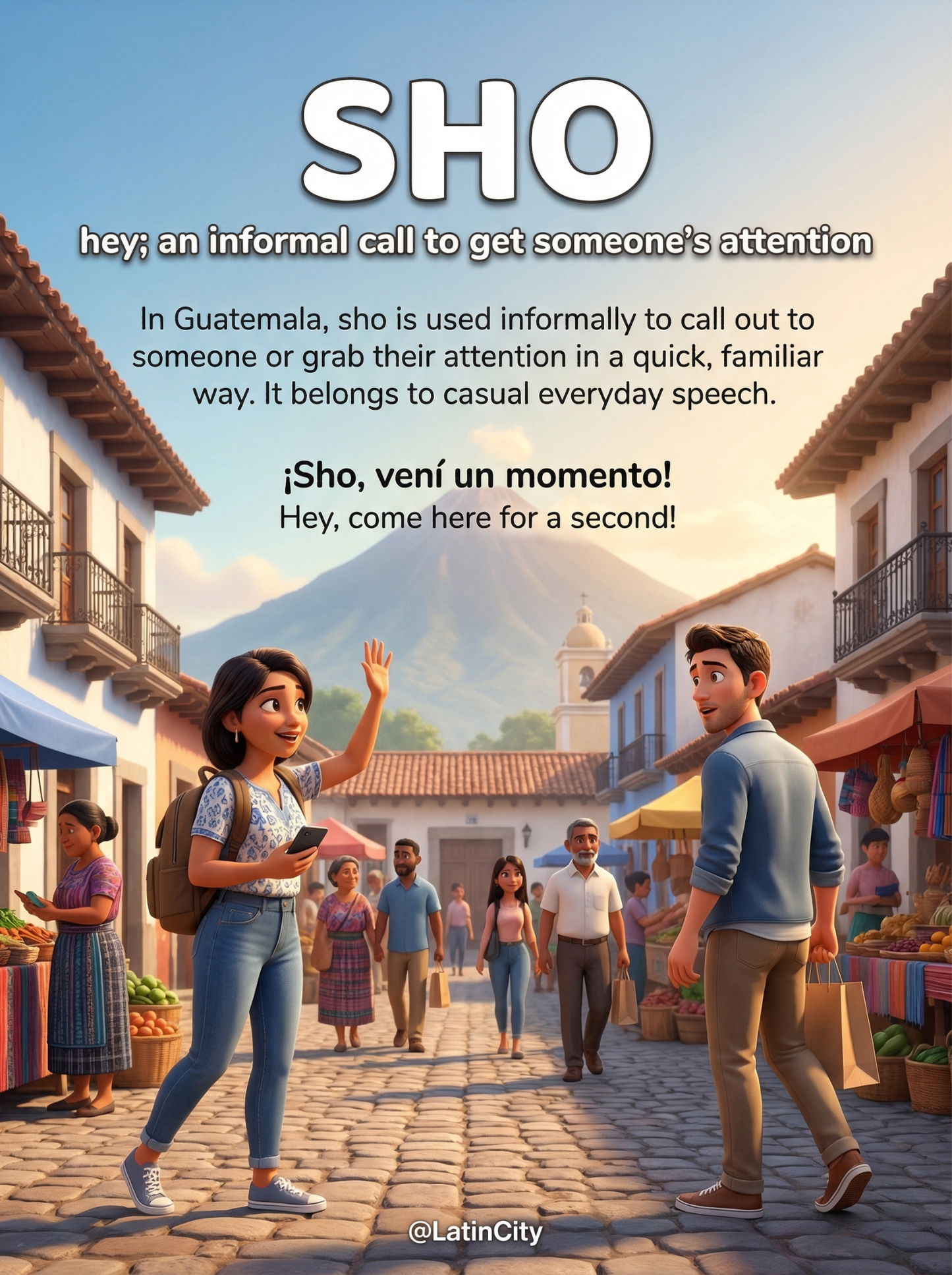 Central American Spanish: 300 Words & Phrases Illustrated (Digital eBook)
