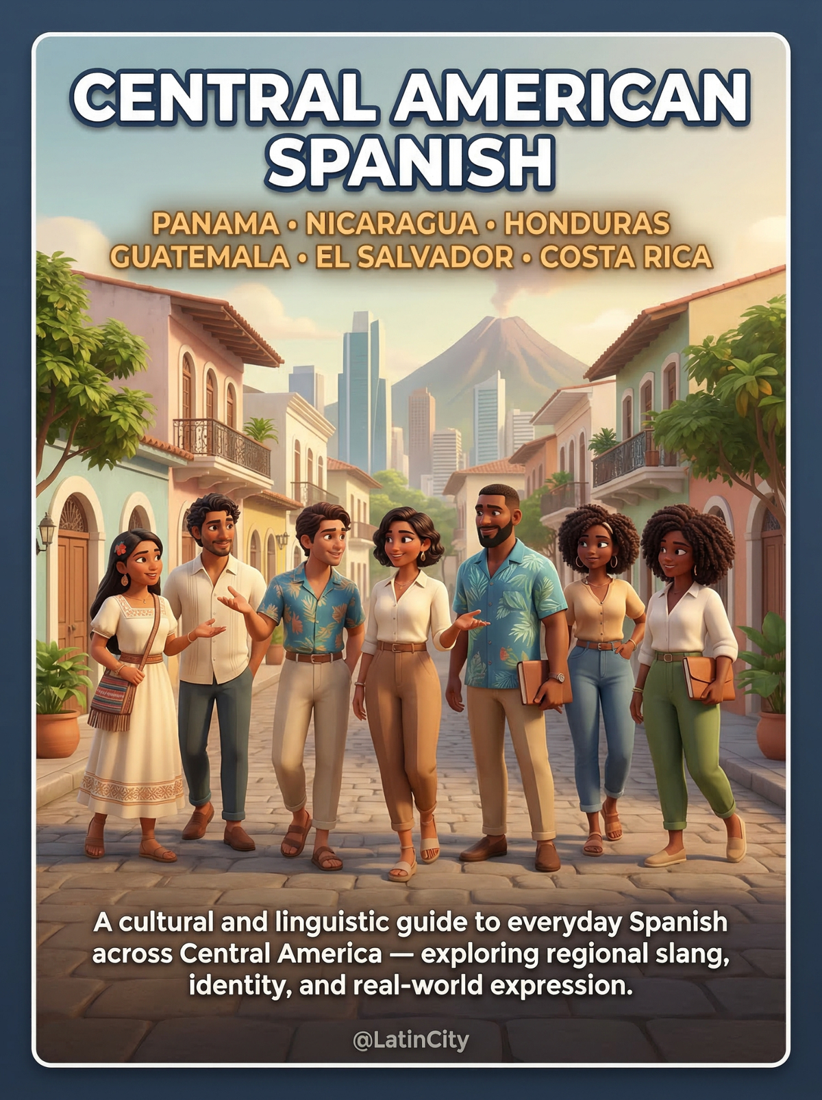 Central American Spanish guide cover