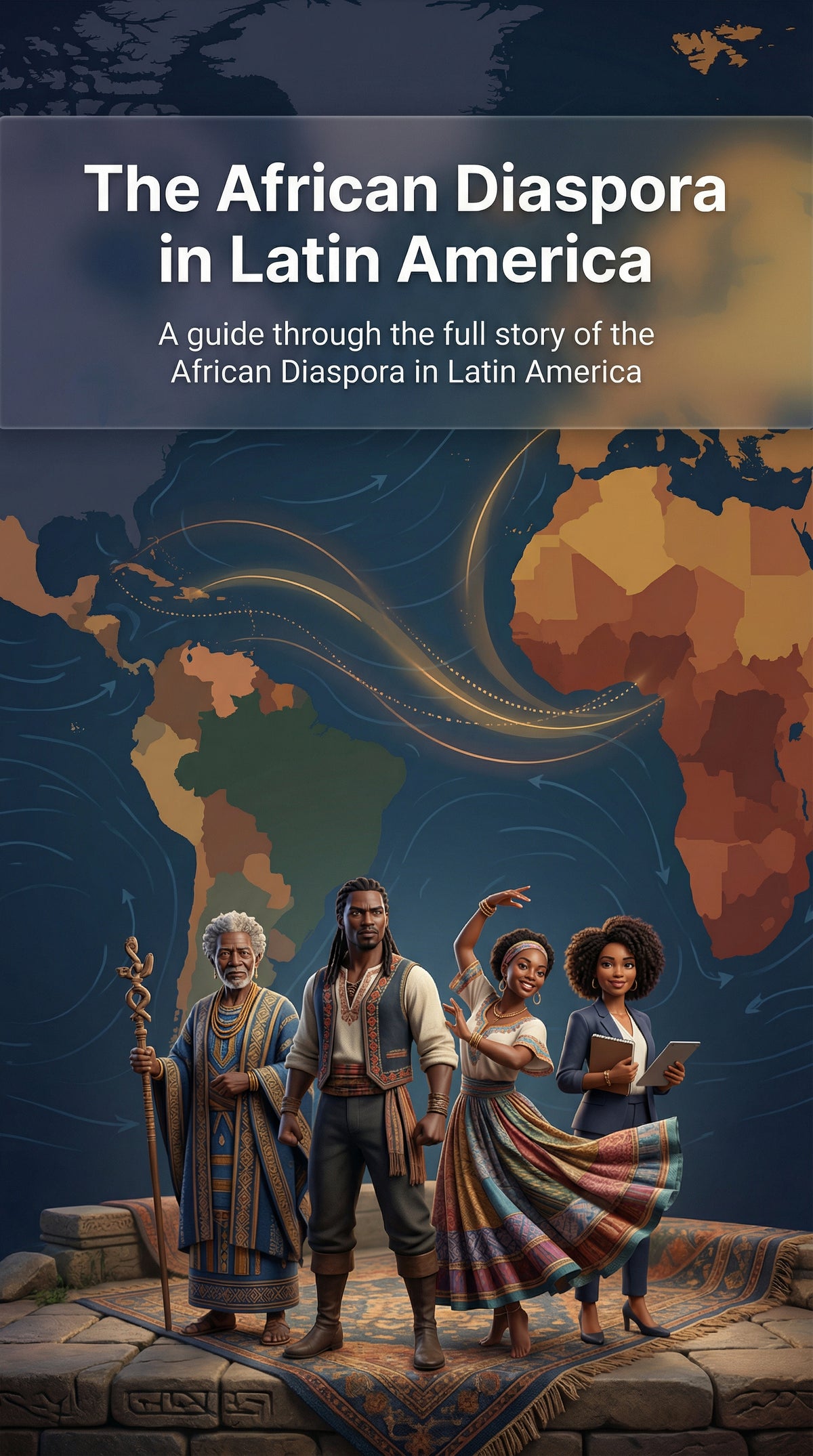 The African Diaspora in Latin America — visual and historical guide cover